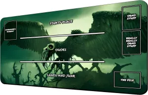 TCG Playmat, AI Paintings Game Mat, Mousepad Compatible for MTG Trading Card Game Playmats Board Game TCG Playmat Table Mats Games Size 24 x 14 inches with Zones 0970805 MFG