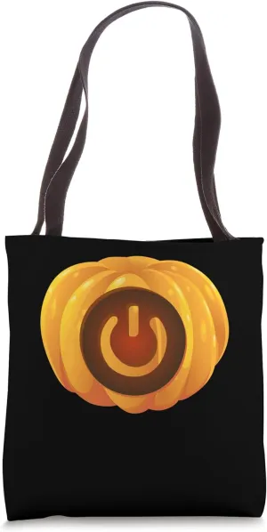 Tech-O'-Lantern: Power On the Fright Tote Bag