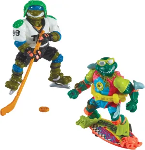 Teenage Mutant Ninja Turtles Tales of The Sewer Sports Basic Figure 2-Pack by Playmates Toys