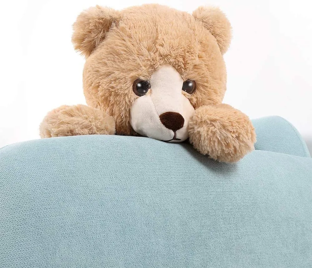 Tezituor 24 Inch Teddy Bear Stuffed Animal, Big Teddy Bear Plush Toys with Scarf, Cute Brown Teddy Bear for Girlfriend Kids