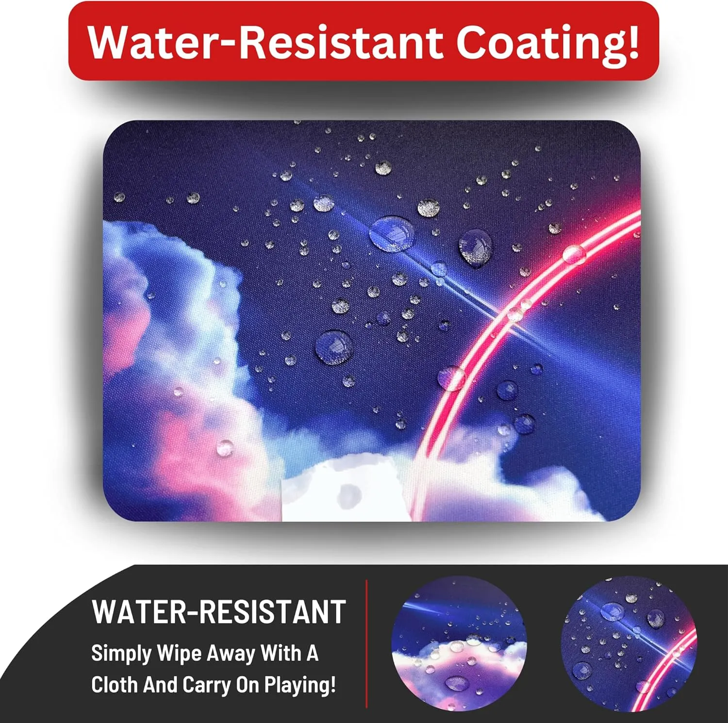 The Gaming Mat Company Single Player MTG Playmat & Mouse Pad – 28" x 14" Cloud Circle Gaming Mouse Pad Compatible with Magic: The Gathering playmats, MTG Cards, TCG Gaming mat