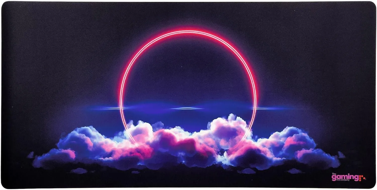 The Gaming Mat Company Single Player MTG Playmat & Mouse Pad – 28" x 14" Cloud Circle Gaming Mouse Pad Compatible with Magic: The Gathering playmats, MTG Cards, TCG Gaming mat