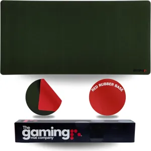 The Gaming Mat Company Single Player MTG Playmat & Mouse Pad – 28" x 14" Green Gaming Mouse Pad Compatible with Magic: The Gathering playmats, MTG Cards, TCG Gaming mat