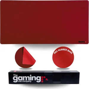 The Gaming Mat Company Single Player MTG Playmat & Mouse Pad – 28" x 14" Red Gaming Mouse Pad Compatible with Magic: The Gathering playmats, MTG Cards, TCG Gaming mat