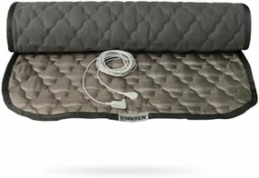 The Earthing Sleeping Mat for Nikken KenkoGround Sleep Grounding Mat for Bed - Portable Earth Balance for Back, Shoulder & Feet Grounding Pad - Grounded Earthing Products - Health and Wellness Gifts