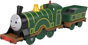Thomas & Friends Motorized Toy Train Emily Battery-Powered Engine with Tender for Pretend Play Preschool Kids Ages 3  Years​