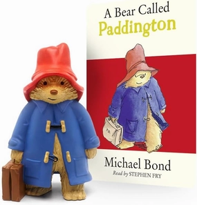 Tonies Paddington Bear Audio Toy Figurine from A Bear Called Paddington and Other Stories by Michael Bond, narrated by Celebrity Voices
