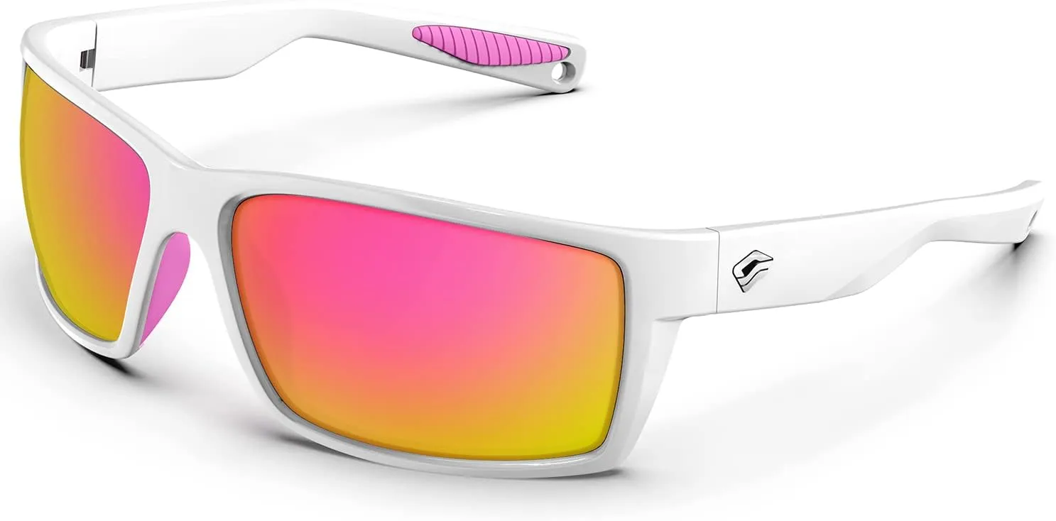 TOREGE Sports Polarized Sunglasses for Men Women Flexible Frame Cycling Running Driving Fishing Mountaineering TR24