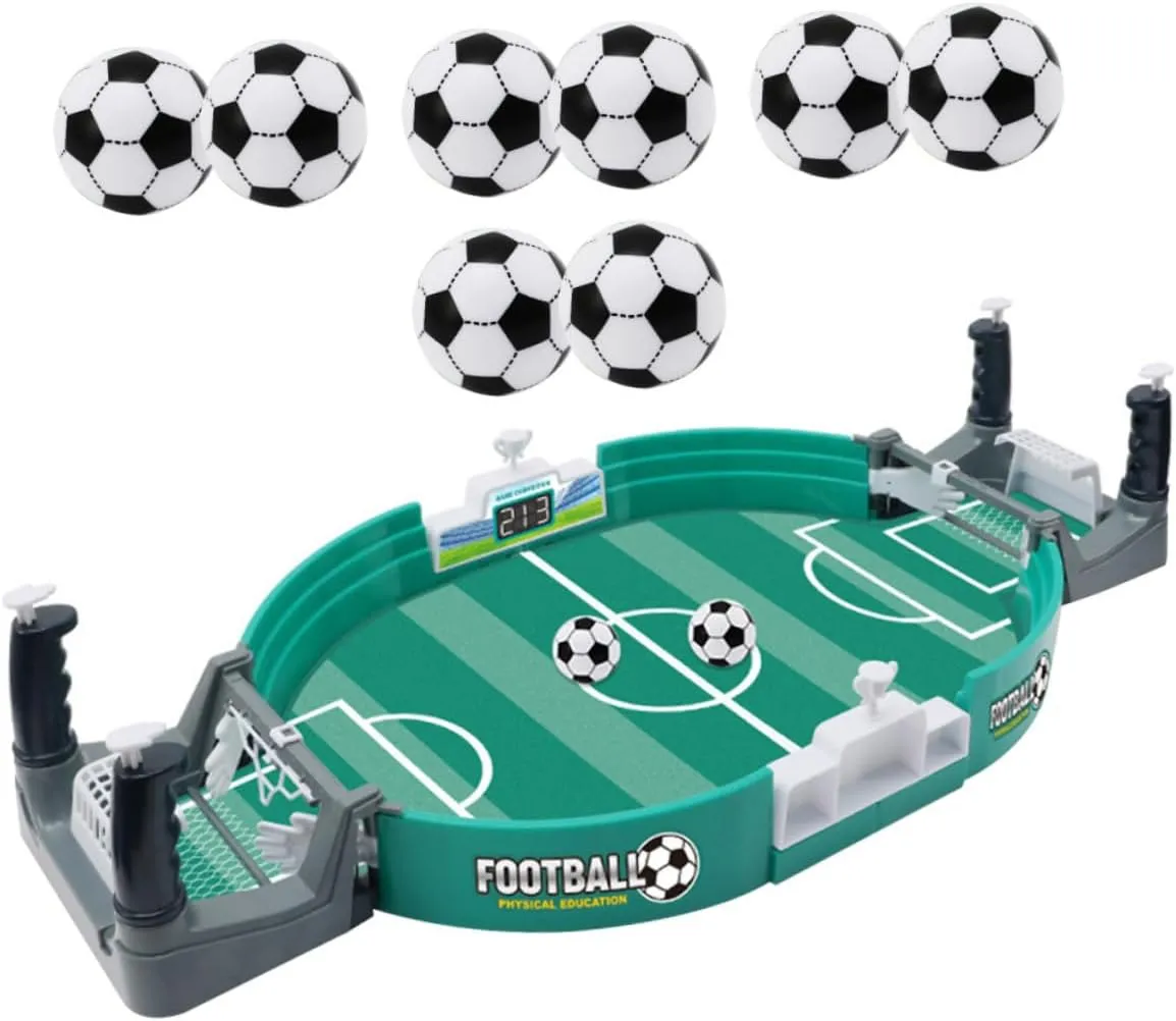 Totority Children's Table Football Kids Soccer Ball and Goal Set Interactive Football Game Perfect for Parent-Child Activities