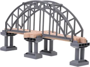 Toy Train Bridge Children's Creative Thinking Wooden Plastic Track Set