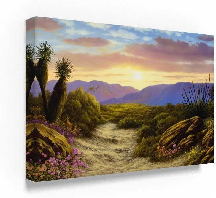 Trademark Fine Art Desert Scene Hanging Art Piece, 16 x 24 in