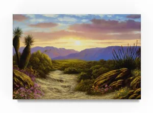 Trademark Fine Art Desert Scene Hanging Art Piece, 16 x 24 in