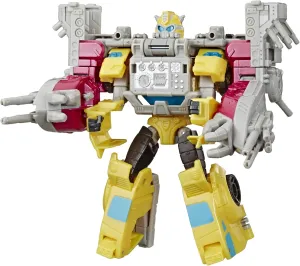 Transformers Toys Cyberverse Spark Armor Bumblebee Action Figure - Combines with Ocean Storm Spark Armor Vehicle to Power Up - for Kids Ages 6 and Up, 5.75-inch
