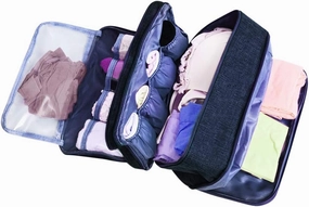 Travel Multi-function Underwear Organize Storage Bag Portable Bra Socks Lingerie Accessories Pack Cube Toiletry Bag