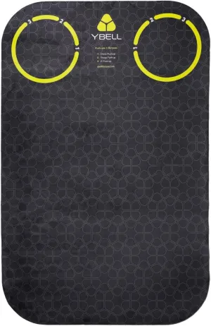 TRX YBell Exercise Mat | Perfect Size for Ground-based HIIT and HIRT Exercises | Non-slip, Sweat Resistant and Easy to Clean