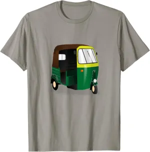 Tuk Tuk Auto Rickshaw T-Shirt Asian Fun Ride Taxi Transport