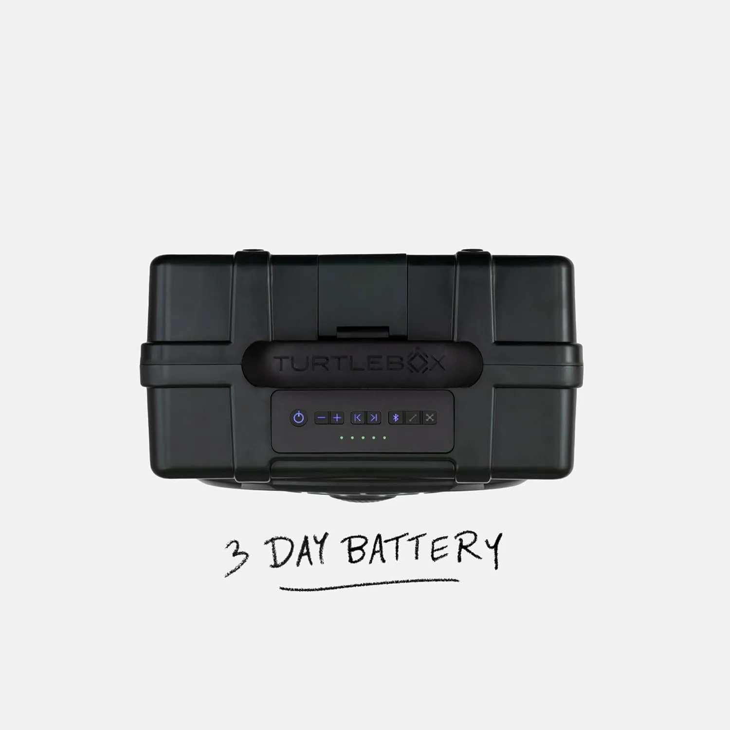 Turtlebox Original Gen 3: Portable Outdoor Bluetooth Speaker – Ultra-Loud (120dB), Waterproof (IP67), Rugged, Impact-Resistant, 3-Day Battery | Party Mode: Unlimited Pairing for Stereo Sound, Green