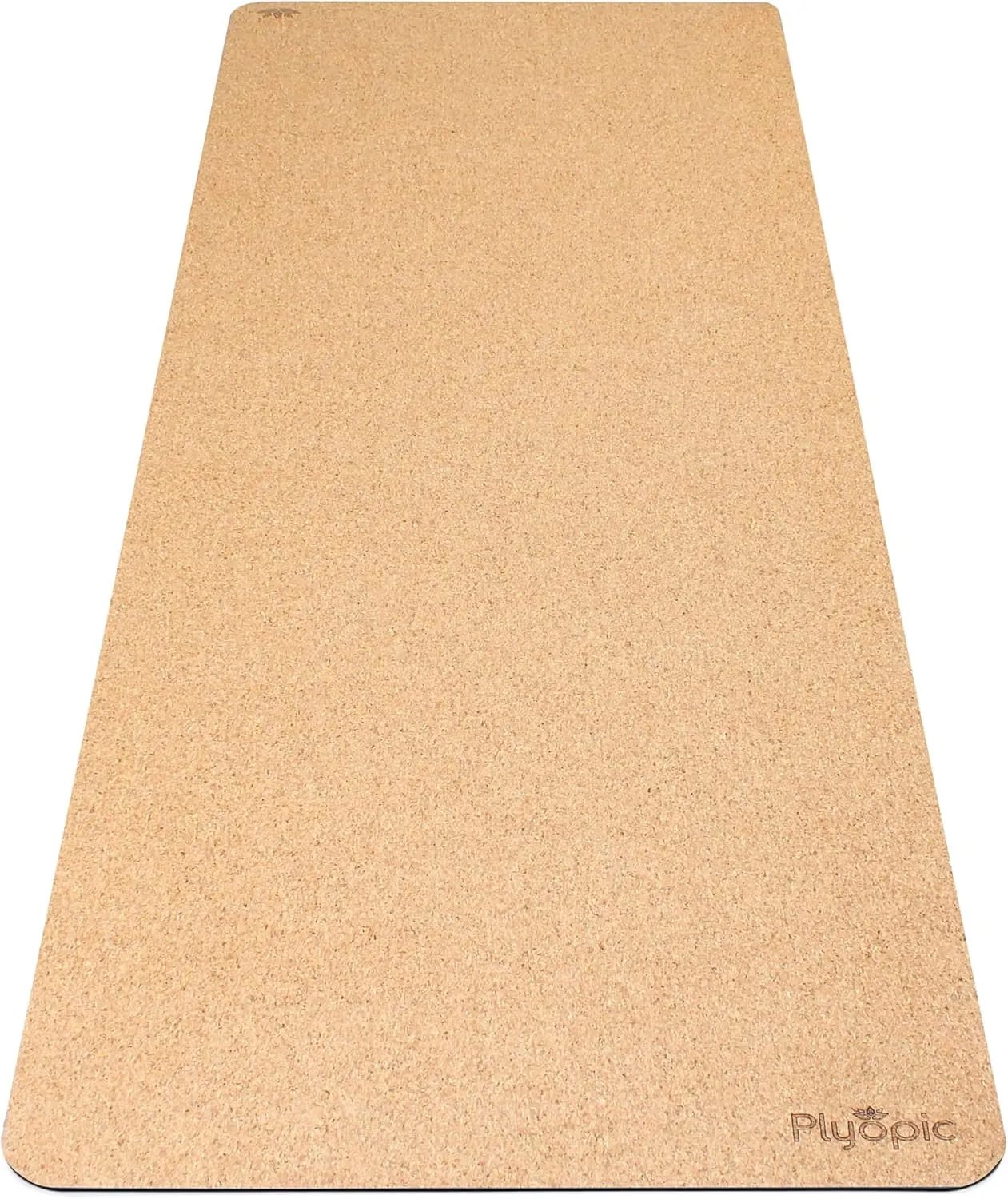 Ultimate Cork Yoga Mat – Non-Slip Ultra-Premium Cork | Thicker, Longer & Wider for Extra Comfort | 100% Natural Grip & Eco Friendly | Optional Alignment Lines | For Yoga, Bikram & Hot Yoga