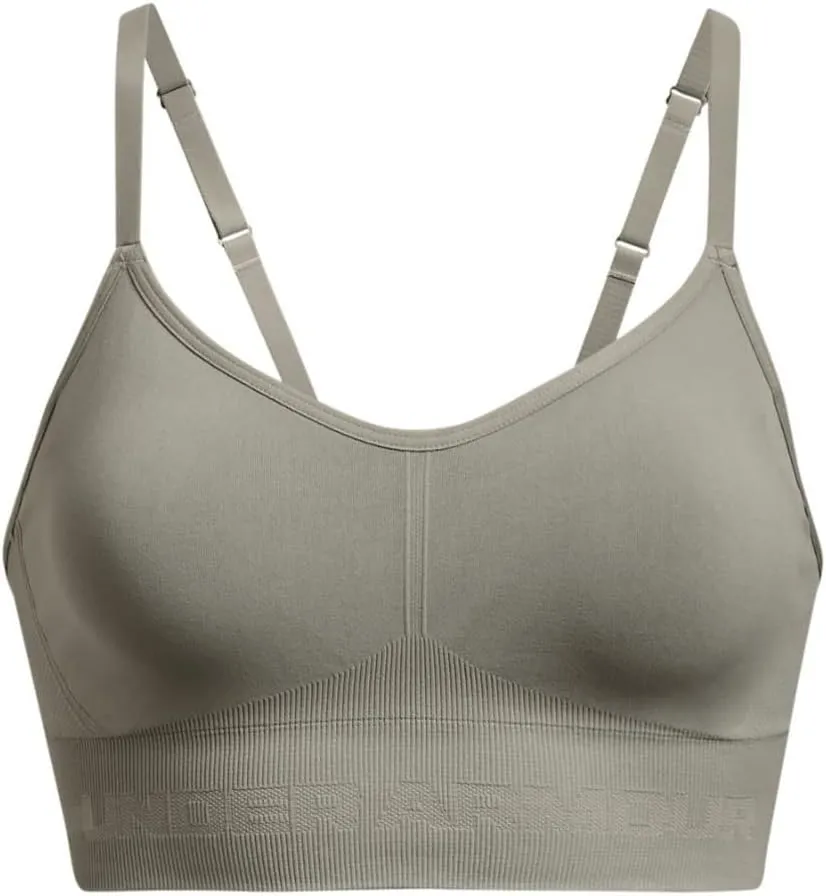 Under Armour Train Seamless Low Impact Bra for Women - Pure Polyester Construction - Sweat-Wicking Fabric