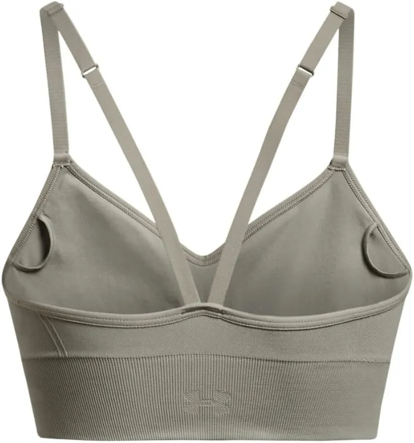 Under Armour Train Seamless Low Impact Bra for Women - Pure Polyester Construction - Sweat-Wicking Fabric