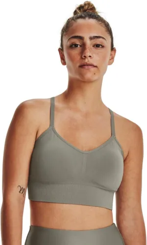 Under Armour Train Seamless Low Impact Bra for Women - Pure Polyester Construction - Sweat-Wicking Fabric
