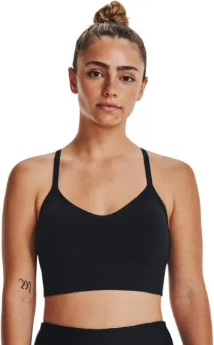 Under Armour Train Seamless Low Impact Bra for Women - Pure Polyester Construction - Sweat-Wicking Fabric