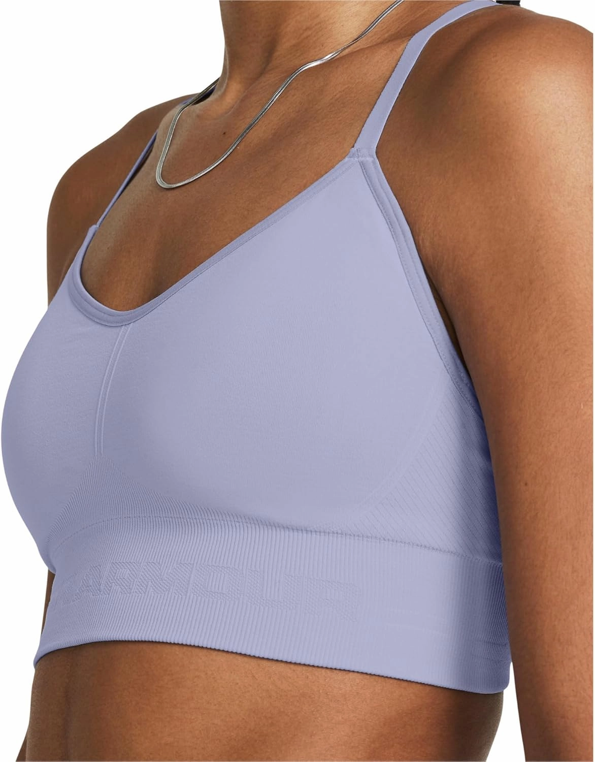 Under Armour Train Seamless Low Impact Bra for Women - Pure Polyester Construction - Sweat-Wicking Fabric