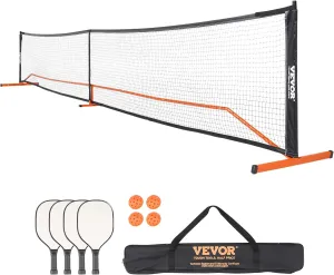 VEVOR Portable Pickleball Net System, 22FT Regulation Size Net