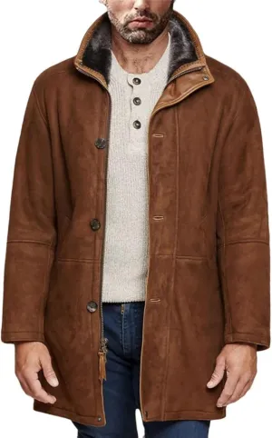 Vintage Brown Faux Leather Jacket Cowhide Distressed Leather Jacket Classic Suede Leather Jacket Shirt Collar Jackets