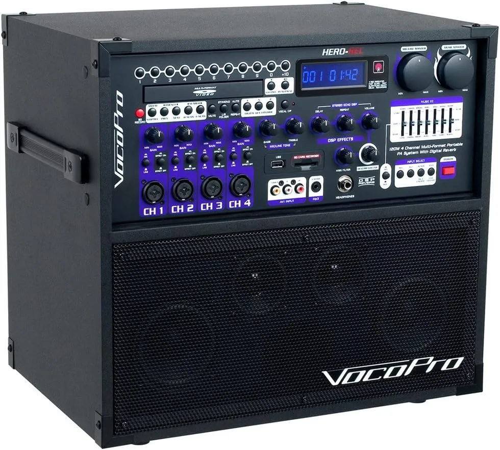 VocoPro Karaoke System (HEROREC3)