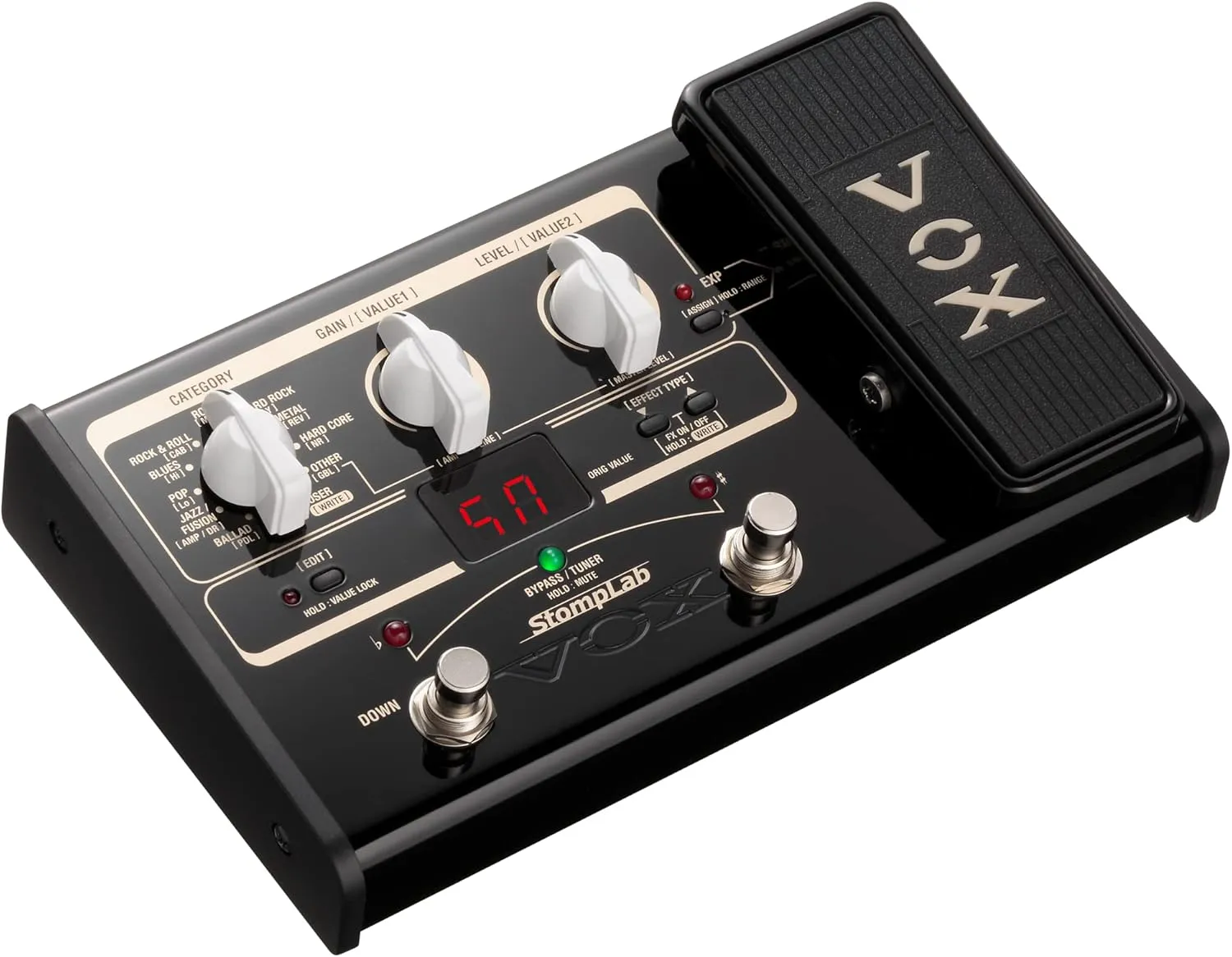 VOX STOMPLAB2G Modeling Guitar Multi-Effects Pedal