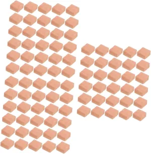 Wakauto 120pcs Miniature Bricks Square Faux Model Decors for Boys and Girls Landscaping Compact Pottery Building Blocks for Creative Architecture and Imaginative Projects