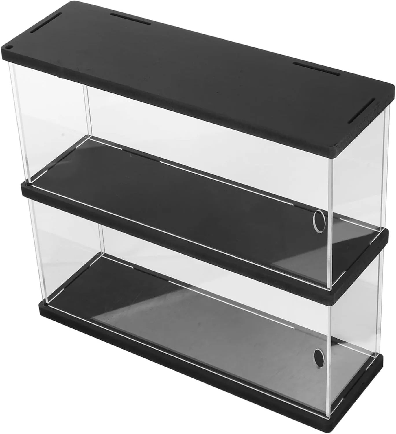 Wakauto Acrylic Action Figures Display Case Clear Model Showcase for Collectibles Storage for Statues Figurines and Souvenirs Capacity Box