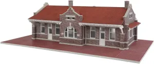 Walthers Cornerstone Brick Mission Style Depot Train