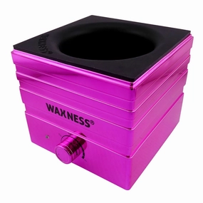 Waxness Mini W-Cube Metallic Fuchsia for 5 Oz Tins with SIlicon Insert
