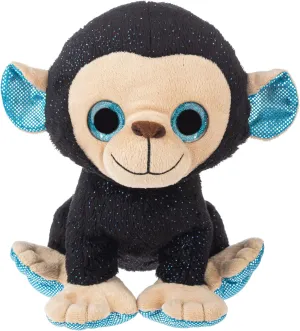 Webkinz Chimpanzee Stuffed Animal, Plush Toy, Black and Blue, 8 inch