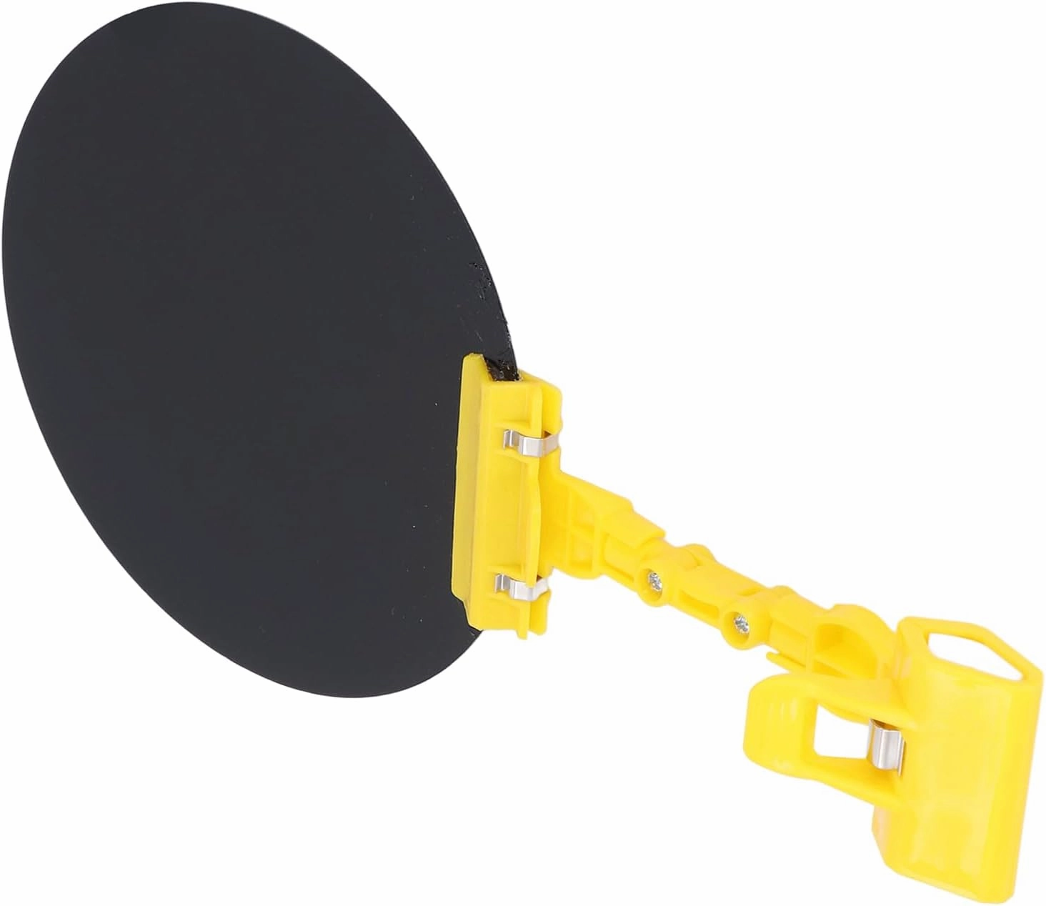 Welding Blackout Panel | Auto Darkening Blocking Plate for Argon Arc Welding | 18cm Round Flame Panel | Adjustable Clip - On Design for Eye Protection (Yellow)