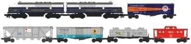 Williams by Bachmann Trains Timesaver Fast Freight Train Set (B and O)