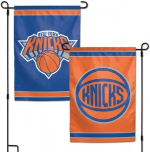 Wincraft NBA New York Knicks Flag12x18 Garden Style 2 Sided Flag, Team Colors, One Size