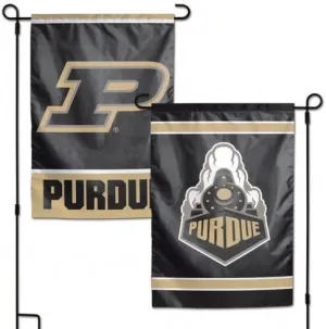 WinCraft Purdue Boilermakers 12"x18" Garden Flag - Black