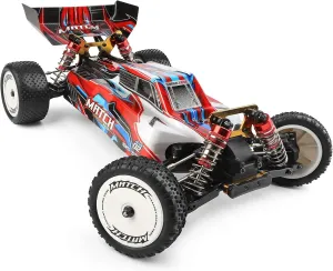 WLtoys High-Speed RC Car High-Speed RC Car 104001 RC Car 45km/h High Speed Racing Car 1/10 2.4GHz RC Buggy 4WD Racing Off-Road Drift Car Toys for Children (104001 2 * 3000)
