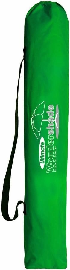 Wondershade Ultimate Portable Sun Shade Umbrella, Lightweight Adjustable Instant Sun Protection - Green