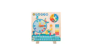 Wooden Busy Board Calendar - Jeronimo