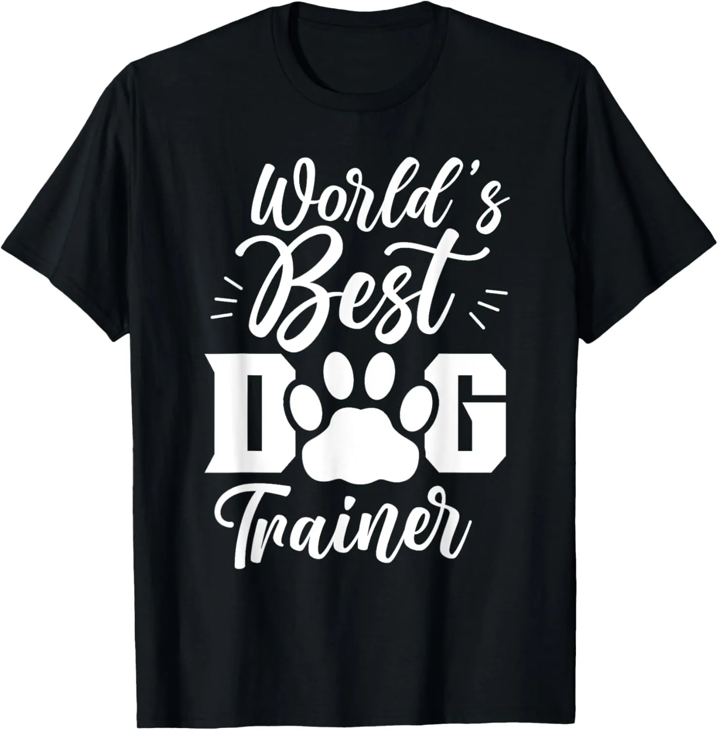 World's Best Dog Trainer Training Service Handler T-Shirt