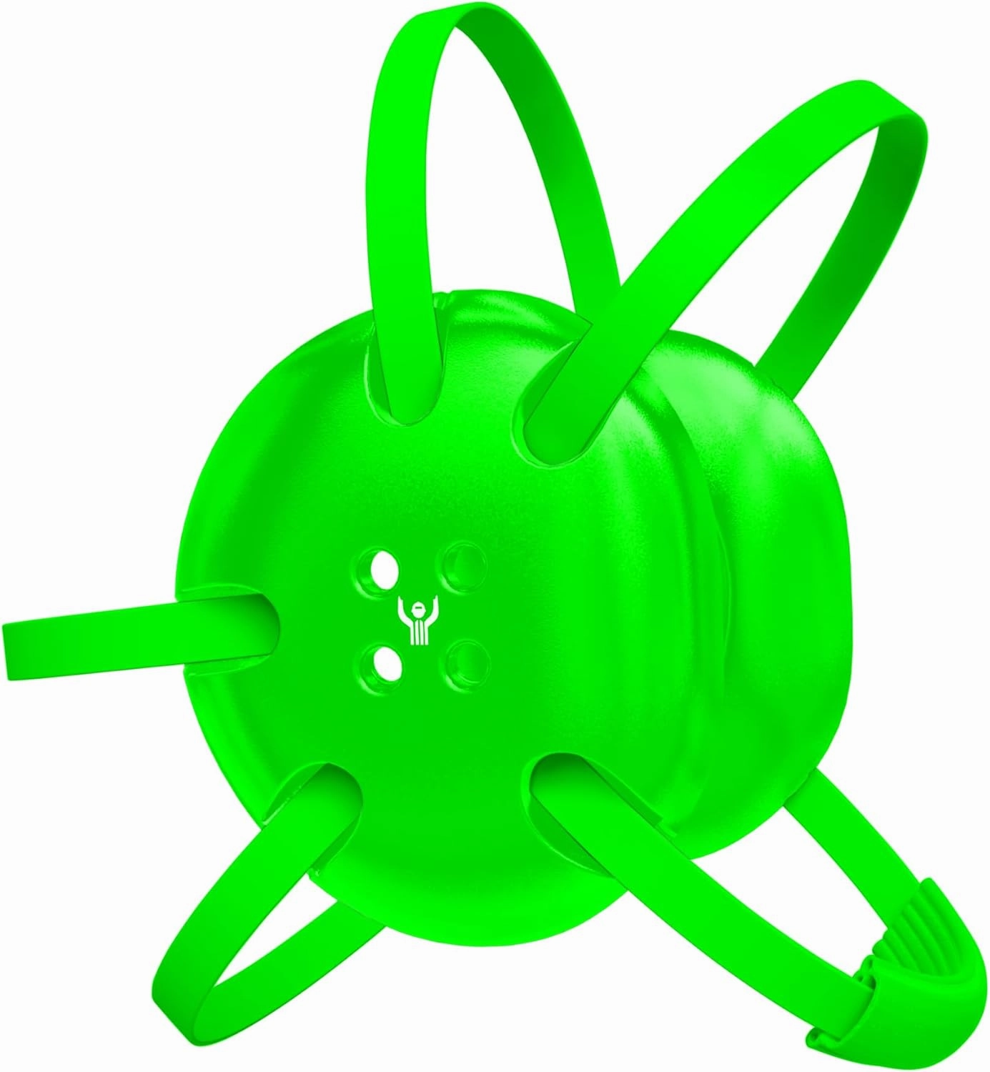 Wrestling Classic Headgear Earguard Adult Grappling Head Gear | Adjustable Ear Guards Neon Green Straps