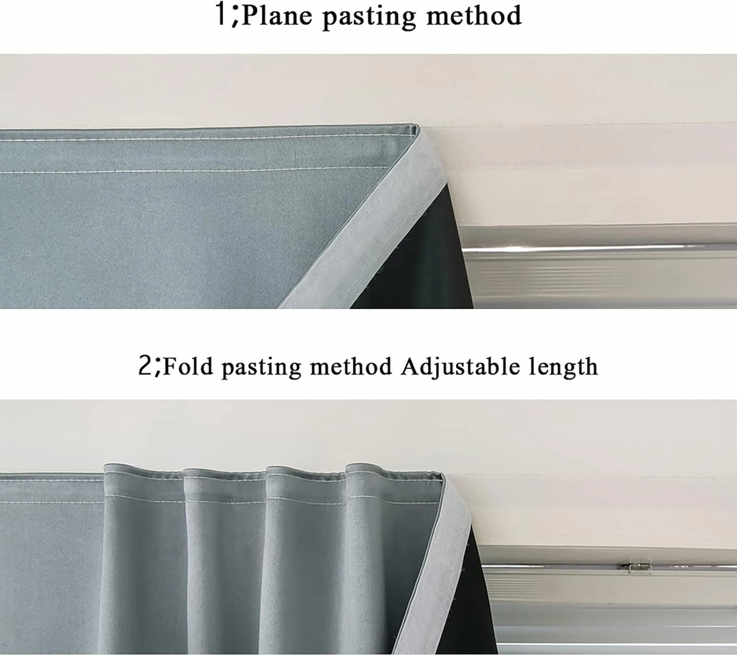 XISUNYA Autohesion Curtains, Coastal Window Curtain Panel, Romantic Wooden Bungalow Deckchairs Maldives Beach Print Thermal Lnsulated Room Darkening Small Drapes,24W x40L Inches, for Kitchen Bathroom