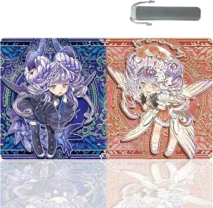 Ygo Playmat - Card Rubber Mat Duel Mat Gaming Competition Pad - Card Binder Deck - 23.6x13.7in (No Zones)