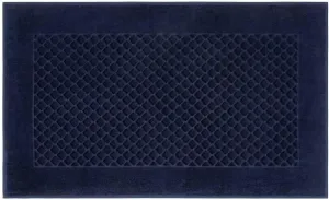 Yves Delorme Etoile Marine Bath Mat | Cotton | Luxury Mat from Portugal