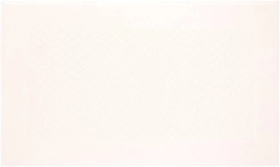 Yves Delorme Etoile Nacre (Ivory) Bath Mat | Cotton | Luxury Mat from Portugal