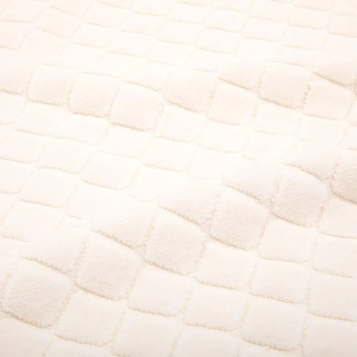 Yves Delorme Etoile Nacre (Ivory) Bath Mat | Cotton | Luxury Mat from Portugal
